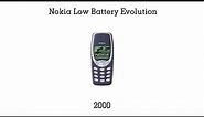 Nokia Low Battery Evolution
