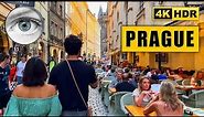 Prague Walking Tour: Powder Tower, Old Town Square, Charles Bridge 🇨🇿 Czech Republic 4K HDR ASMR