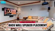 Backwall Seating Speaker Placement | Side Surround vs Back Surround