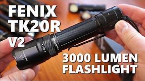 Fenix TK20R v2.0 Review - 3000 Lumen 475m Throwing Flashlight
