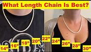 What’s The Best Length Silver Chain To Get For Guys Or Ladies - Harlembling Reviews Necklace Lengths