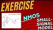 NMOS transistor | Draw Small-Signal Model of this circuit