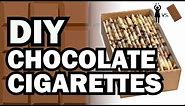 DIY Chocolate Cigarettes, Corinne VS Chocolate
