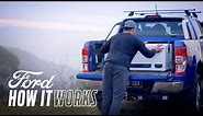 How to secure a load with tie-downs | Ford Ranger | Ford UK