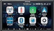 Alpine iLX-W650 Digital Multimedia Receiver with CarPlay and Android Auto Compatibility