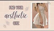 Find Your Aesthetic Quiz ✨| Personality Test | Aesthetic Nim