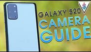 Samsung Galaxy S20 Complete Camera Guide with all the Camera Samples, Modes and Settings 🇱🇰