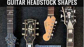 10 Common Guitar Headstocks Shapes Explained (2024) - Guitar Lobby