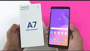 Samsung A7 (2018) Unboxing | Triple Camera Phone !