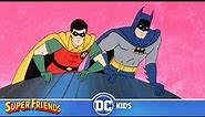 #ClassicCartoon Super Friends | Batman & Robin Get Shrunk! | @dckids