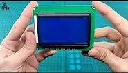 LCD12864-D40 | LCD12864 graphic 128x64 LCD Display Module Blue Screen