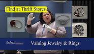 Valuing Antique Diamond & Amber Rings by Dr. Lori