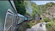 The last narrow gauge steam train in Bulgaria | Scenic Journey in 4K