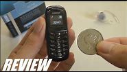 REVIEW: BM70 - World's Smallest Mini Cell Phone? Bluetooth Earphone Design! (L8Star)