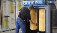 CMAXX Dust Collector: Dust Collector Cartridge Filter removal and replacement
