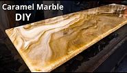 Caramel Marble: How I made My Own Countertop for Much Less | Stone Coat Epoxy