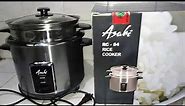 Asahi rice cooker unboxing and review