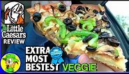 Little Caesars® | ExtraMostBestest™ Veggie Pizza | Food Review! 🍕