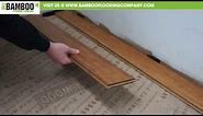 How to Install Uniclic Bamboo Flooring (over underlay)