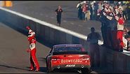 Harvick wins, Newman races in on final lap