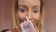 Flip Phone Makeup 💖💄 90’s Kid Tests Claire’s Accessories 🎥✨ #makeup #beauty #claires #90skids