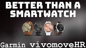 Garmin Vivomove HR Hybrid Smartwatch Using Android Review in 2019 | The Garmin Fitness Tracker Watch