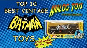 Top 10 Best Vintage Batman Toys - Batman Action Figure Collection