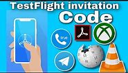HOW TO GET TESTFLIGHT INVITATION CODE FREE ON iPhone/iPAD | NO Jailbreak | With Link | Array Tech