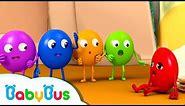 Learn Colors with Five Little Candies | Color Song | Nursery Rhymes | Kids Songs | BabyBus