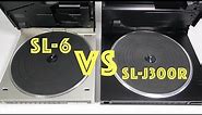 Compact tech-filled Technics Turntables - old vs older
