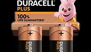 D Batteries - Duracell Plus Alkaline Batteries