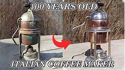 Antique coffee maker restoration