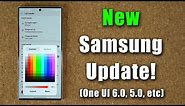 Great Samsung Update brings New Features to Galaxy Smartphones! (One UI 6.0, 5.0, etc)