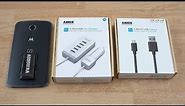 Anker 40W 5-Port USB Car Charger Unboxing