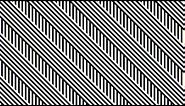 Black and White Diaognal Stripes Optical Illusion Moving Line Pattern 4K Motion Background for Edits
