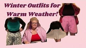 Plus Size Winter Outfits for Warm Weather & Texas Winter Fashion!! ❄️