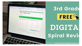 3rd Grade Digital Math Spiral Review - Math Tech Connections