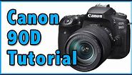 Canon 90D Tutorial Training Overview & Tips Video
