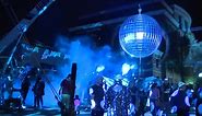 World's Largest Disco Ball Ya'll at BLINK