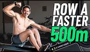 ROW A FASTER 500M: Rowing Workout for SPEED!