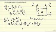 Blending Process: Linearization Example