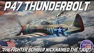P-47 Thunderbolt Aircraft | Republic's Fighter Aircraft Nicknamed "The Jug" | Upscaled Documentary