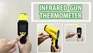 How to use Infrared Gun Thermometer Pyrometer with laser sighting | Vacker Global