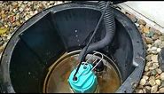 Yard Drainage Sump Pump Systems for Egress Basement Window Wells