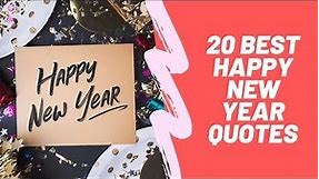 Inspirational Happy New Year Quotes 2020