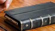 Leather Book iPhone Case