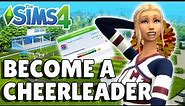 How To Play As A Cheerleader | The Sims 4 High School Years Guide