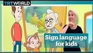 Cartoon for kids with hearing impairment