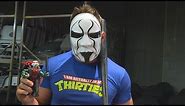 TMNT WWE Ninja Superstars - Raphael as Sting action figure unboxing with Zack Ryder