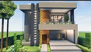 Minecraft - Casa Moderna Luxuosa - Tutorial Manyacraft